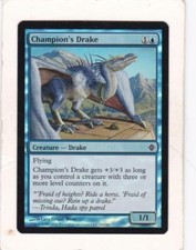 Magic: MTG: Rise of the Eldrazi: Foil: Champion's Drake