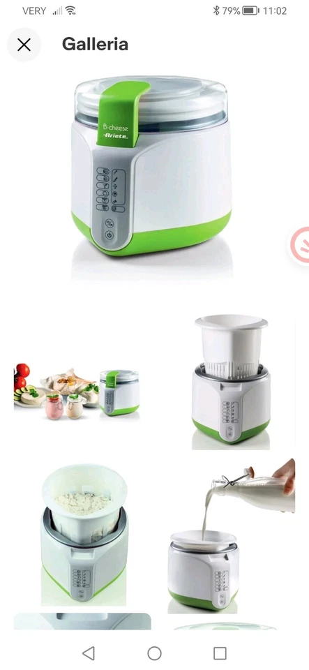 Macchina per formaggio e Yogurt B-cheese Ariete 615 formaggi Yourtiera - ROTEX