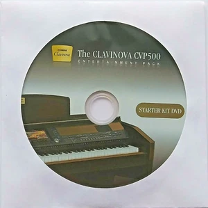 Yamaha CVP500 Clavinova CVP500 Series Entertainment Pack Starter Kit DVD, New. - Picture 1 of 1