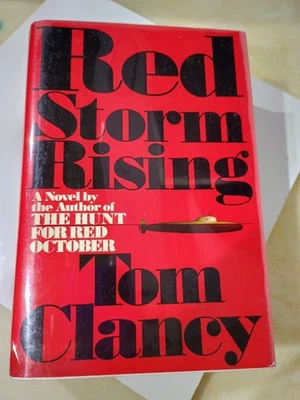 Red Storm Rising signed Edition Tom Clancy 1986 - Image 1 of 4