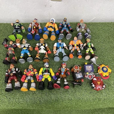 Vintage Mattel Rescue Heroes 6” Action Figures 1999+ LOT OF 19 Pieces - Image 1 of 4