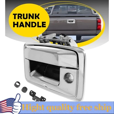 Manija de puerta trasera de respaldo con cámara para Silverado Sierra 14-15 23448681 23128692 Y Foto 1 de 4