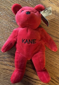 1999 WWF WWE Attitude Bear Kane 10" With Tag. - Picture 1 of 3