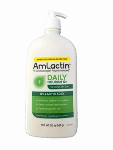 Loción hidratante diaria AmLactin para piel seca áspera, 20 oz - Imagen 1 de 7