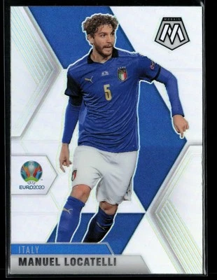 2020 Panini Mosaic UEFA EURO 2020 Silver #134 Manuel Locatelli - Image 1 of 2