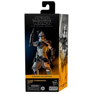 Figura Hasbro Star Wars Black Series Clone Wars CLONE COMMANDER JESSE 6" 2023 - Imagen 1 de 5