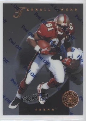 1997 Pinnacle Certified Terrell Owens #27 HOF - Image 1 of 2