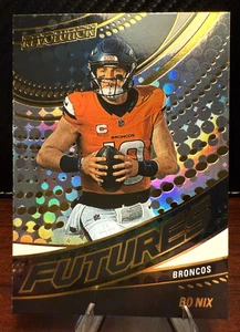 Bo Nix Futures Holo Insert-2025 Panini Revolution #2 Denver Broncos NFL - Picture 1 of 2