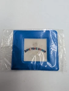 Vintage Keebler Elves "Save Your Dough" Vinyl Plastic Toy Wallet Sealed - Picture 1 of 3