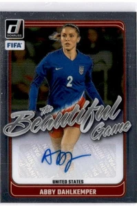 Abby Dahlkemper 2024-25 Panini Donruss Beautiful Game Auto USWNT - Picture 1 of 2