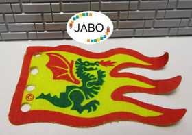 D7/18/6) LEGO x376px1 Cloth Flag Single Sided Print Dragon Knights 6056 6076 6082