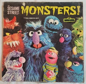The Sesame Street Monsters! Musical Monster-Osity Vinyl LP Record 1975 CTW-22071 - Picture 1 of 14