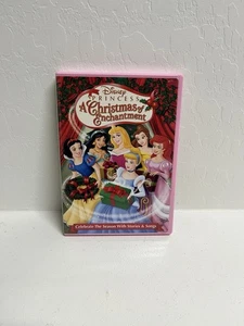 Disney Princess - A Christmas of Enchantment [DVD] Complete w/ Insert Tested - Picture 1 of 7