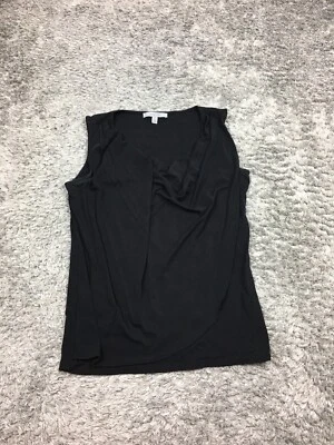 Classiques Entier Топ женщин размер маленький черный без рукавов эластичной блузка шелк - Изображение 1 из 4