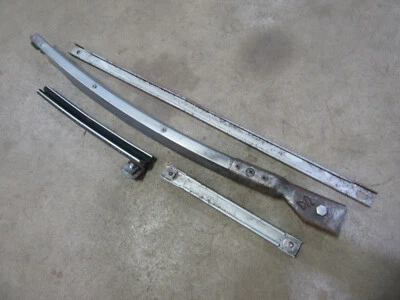 1970 Pontiac Catalina 4 door sedan inner window regualtor track guide parts DR - Image 1 of 2