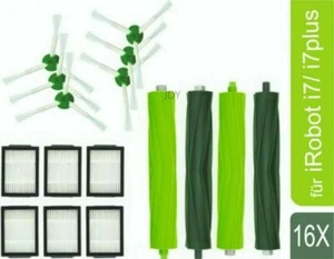 ZUBEHÖR SET FÜR IROBOT FÜR ROOMBA I7+ PLUS E5 E6 E7 FILTER BÜRSTEN ERSATZTEILE  - Bild 1 von 11