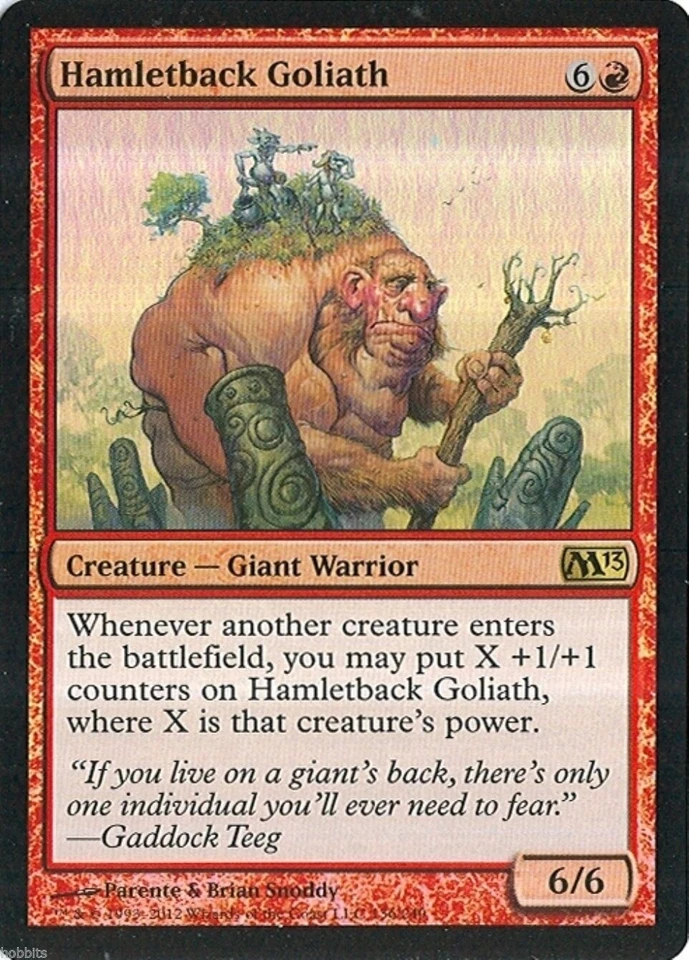 MTG - M13 - Hamletback Goliath - Foil - NM - Image 1 of 1