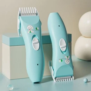 Silent Baby Hair Clipper Children Electric Quiet Trimmer Kids Machine Infant - Picture 1 of 11
