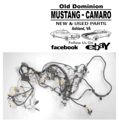 1967 Cougar (early) Under Dash To Rear Wiring Harness - Standard - Image 1 of 4