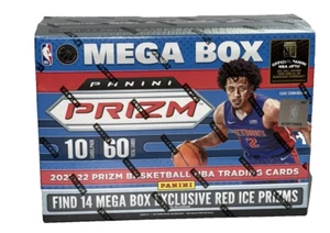 2021/22 Panini Prizm Basketball Mega Box (Red Ice Prizms!) - Picture 1 of 4