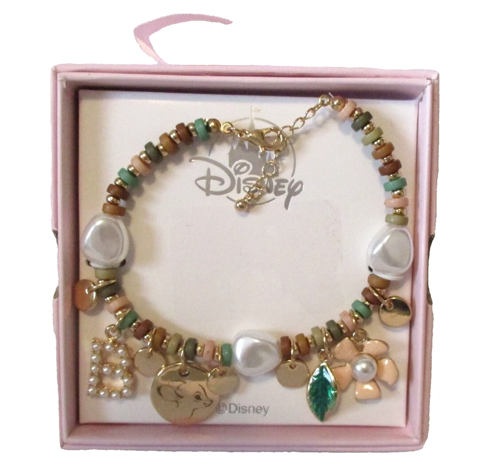 Disney Kingdoms & Castles Collection Charm Bracelet Bambi