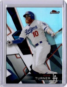 2018 Topps Finest Refractor #67 Justin Turner Dodgers - Picture 1 of 2