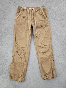 Polo Ralph Lauren Pants Mens 32X30 Brown Plaid Lined All Cotton - Picture 1 of 15