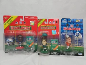 Figuras de cabeza de cartel de Dan Marino, Joey Galloway 1998 y 1996 de la NFL 1998 - Imagen 1 de 21