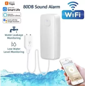 Wassersensor WLAN-Wassermelder App-Benachrichtigung WiFi Wasserleck Wasser-Alarm - Bild 1 von 14