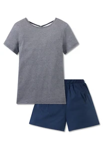 Shooter girl short pajamas XS S M L 140 152 164 176 - Picture 1 of 2
