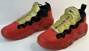 Nike Schuhe Herren Größe 6,5Y Rot/Gold Luftgeld Turnschuhe AH5215-600 - Bild 1 von 6