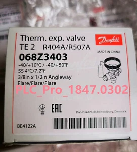 1 Stück Brandneu Danfoss TES2 068Z3403 R404A/R507 Wärmeausdehnungsventil - Bild 1 von 4