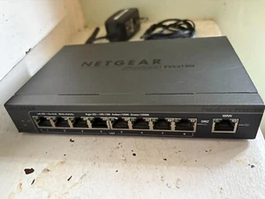 1034 NETGEAR ProSAFE FVS318N 8-Port Wireless-N VPN Firewall TESTED - Picture 1 of 9