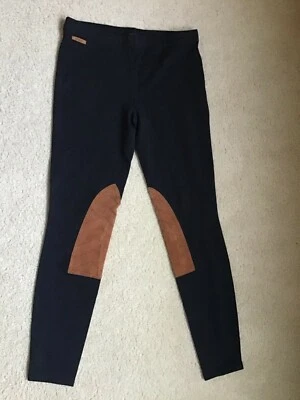 Polo Ralph Lauren Azul Marino Algodón Gamuza Parche Leggings Foto 1 de 4