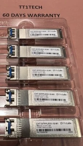 5x Prolabs 10GB 1310nm 10km LC SMF SFP+ Transceiver 10Gbase-LR CHT-SFPPLR31-10-N - Picture 1 of 1