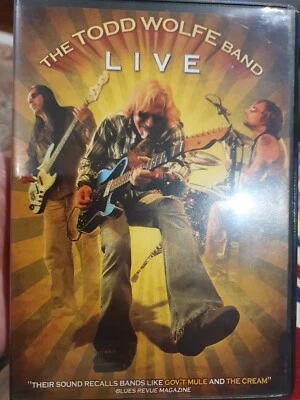 THE TODD WOLFE BAND LIVE DVD SHERYL CROWE GUITARIST BLUES ROCK MUSIC ALBUM VIDEO - Image 1 of 3