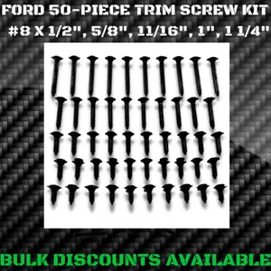 1971-1980 Ford Pinto Interior Door Panel Exterior Molding Trim SCREW KIT OEM - Picture 1 of 2