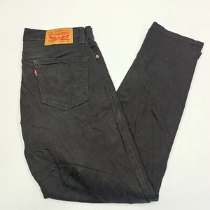 Levi's 511 Slim Workwear Jeans Mens Size 30 L31 Black - Picture 1 of 15
