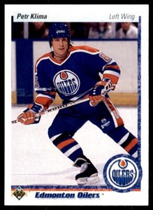 1990-91 Upper Deck. Petr Klima . Edmonton Oilers #282