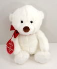 Peluche ours en peluche blanc Lil Sweetheart Valentine neuf avec étiquettes 8,5"