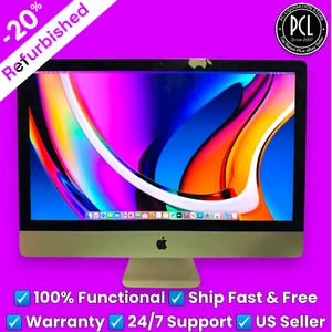 ✅ iMac Retina 5K 27"・Quad-Core i5 3.80 GHz・2TB HDD・40GB RAM・Radeon Pro 580 8GB ✅ - Picture 1 of 9