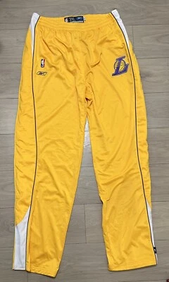 lakers team issued Size 3XL+6 Kobe Bryant Era Pro Cut Jersey Warmup Pants - Image 1 of 4