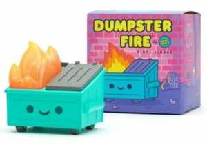 Lil Dumpster Fire Vinyl Figure 100% Soft Brand  - Picture 1 of 6
