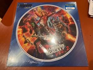 Guardians of the Galaxy Vol. 2 Exclusive Picture Disc Vinyl LP Sealed Marvel NEW - Picture 1 of 2
