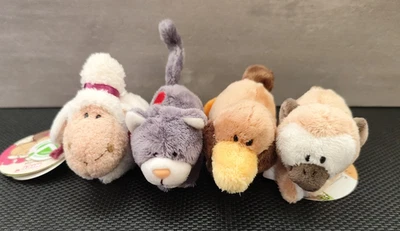 NICI Magnicis 4 Stück- Schaf-Katze-Ente-Äffchen- magnetisch- ca 12cm -NEU- - Bild 1 von 4