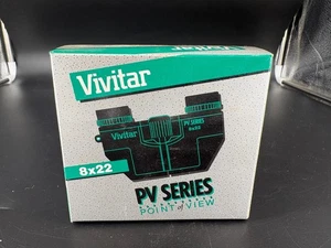 Vivitar PV Series 8x22 Binoculars W/ Carry Case & Paperwork NIP NEW - Picture 1 of 2