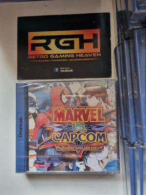 MARVEL VS CAPCOM SEGA DREAMCAST UK PAL NEW FACTORY SEALED MINT RARE - Image 1 of 4
