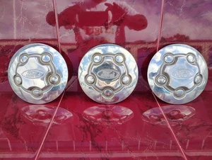 2003-2011 Ford Crown Victoria Police Car Center Caps (3) OEM # 3W73-1A096-BA - Picture 1 of 21