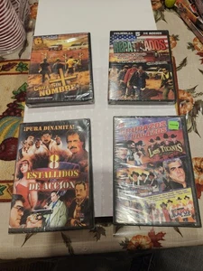 Peliculas Mexicanas Lote De 4 Dvds Originales π Corridos - Picture 1 of 6