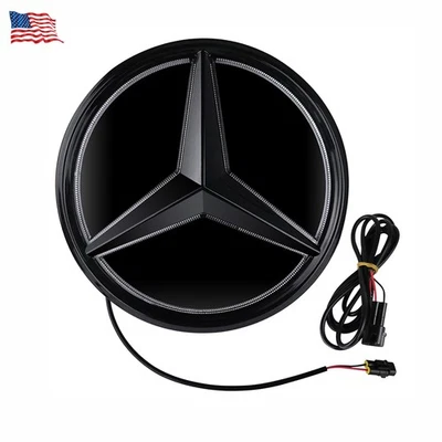 Illuminated Grille 3D Star Emblem Fit For Mercedes-Benz E-Class E200 E250 E300 Foto 1 de 4